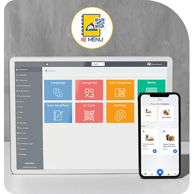IQ Menu — original NexGen portfolio artwork